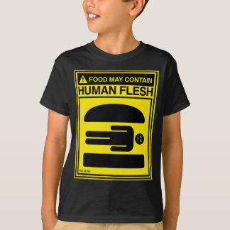 Bob's Burgers May Contain Human Flesh Sign T-Shirt