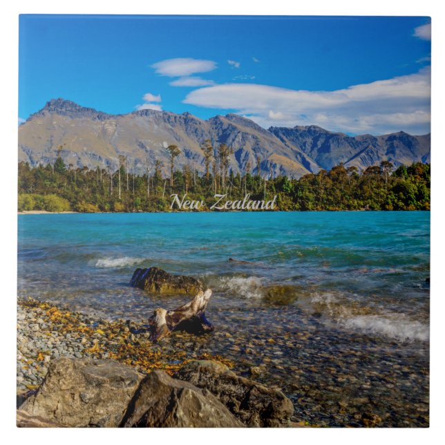 Bob's Cove, New Zealand Tile (Front)