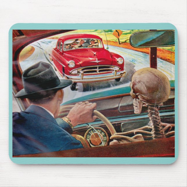 Bob's flesh-eating infection got the best of him mouse pad (Front)