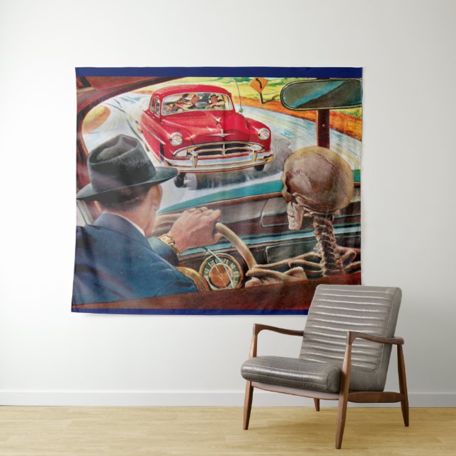 Bob's flesh-eating infection got the best of him tapestry (In Situ (Horizontal))