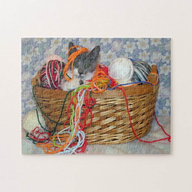 Bob's Yarn - Cat Puzzle (Horizontal)