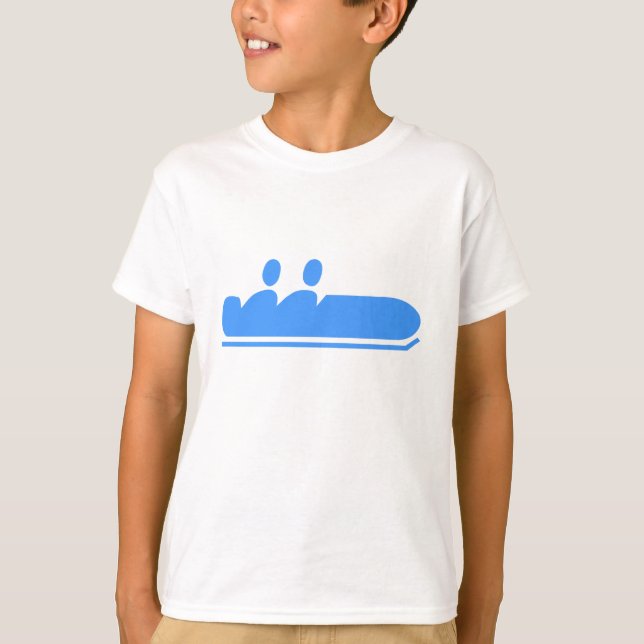 Bobsleigh - Baby Blue T-Shirt (Front)