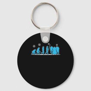 Bobsleigh Evo Winter Sports Fans Gift Keychain