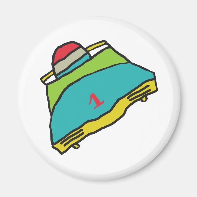 Bobsleigh Magnet (Front)