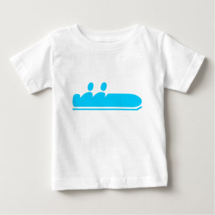 Bobsleigh - Sky Blue Baby T-Shirt