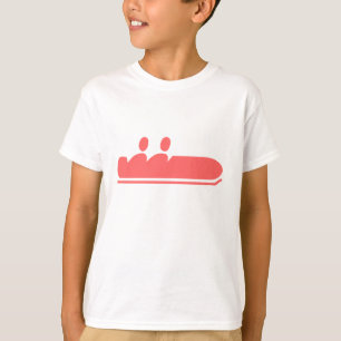 Bobsleigh - Tropical Pink T-Shirt