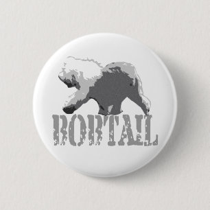 Bobtail 2 Inch Round Button