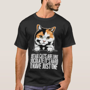 Bobtail cat Bobtail mom Bobtail dad T-Shirt