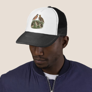 Bobwhite Quail Family Trucker Hat