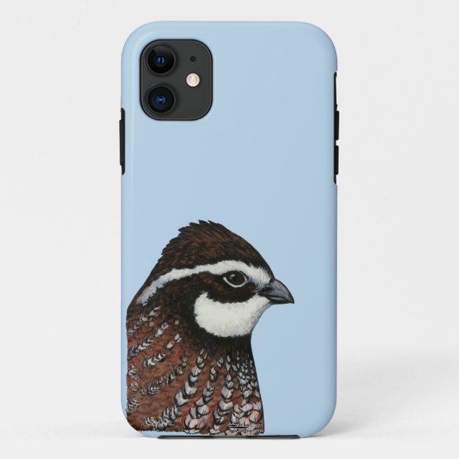 Bobwhite Quail Head Case-Mate iPhone Case (Back)