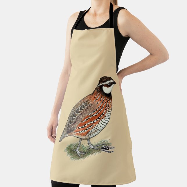 Bobwhite Quail Rooster Apron (Insitu)