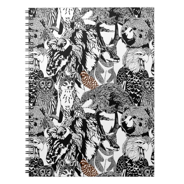 Bobwhite Stand-out Notebook (Front)