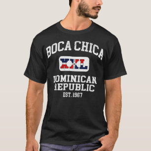 Boca Chica Dominican Republic XXL Athletic design  T-Shirt