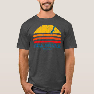 Boca Grande Florida FL  Vintage Graphic 70s T-Shirt