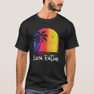 Boca Raton Florida Vacation Beach Island Family Gr T-Shirt