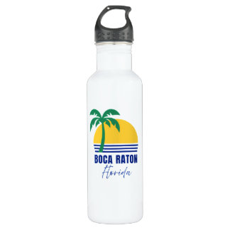 Boca Raton Florida Water Bottle
