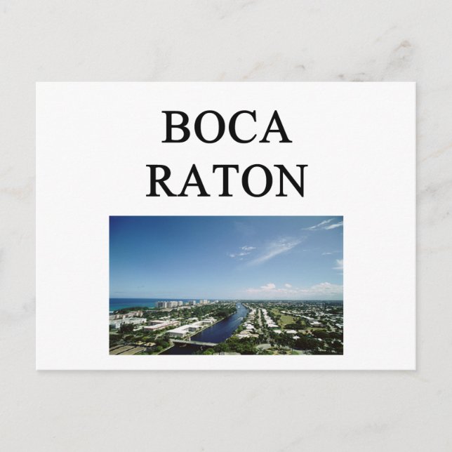 boca raton postcard (Front)