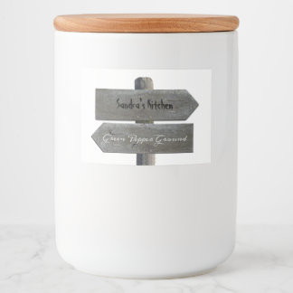 Bocaux Étiquette d'épices pour Jar Vintage