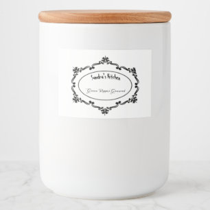 Bocaux Étiquette d'épices pour Jar Vintage