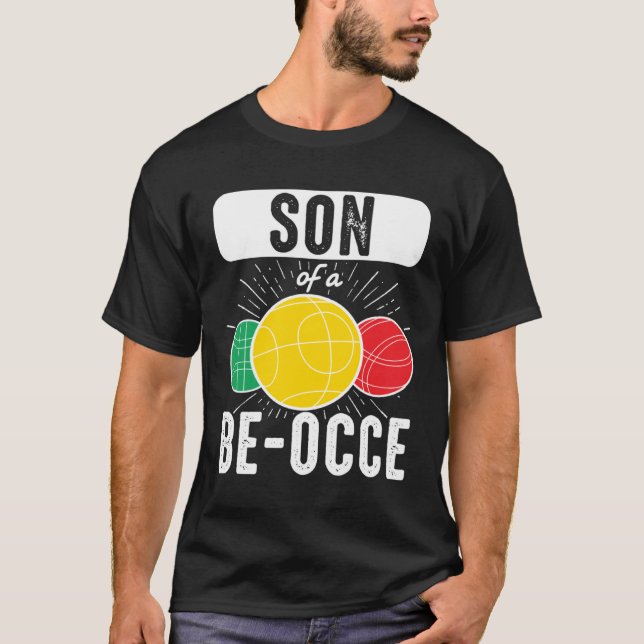 Bocce Ball Bocce Player  24 T-Shirt (Front)