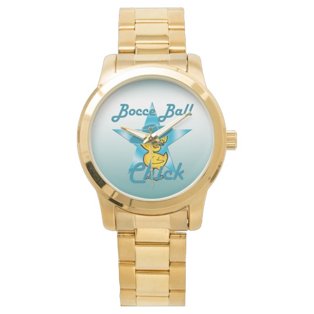 Bocce Ball Chick #7 Watch (Front)