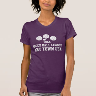 BOCCE BALL Customizable T-shirt