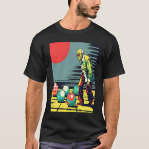 Bocce Ball Retirement Appreciation Pop Bocce Ball  T-Shirt