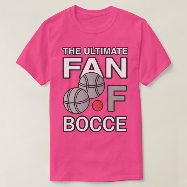 Bocce Fans Custom s  T-Shirt (Design Front)
