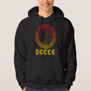 Bocce  Lawn Bowling Game Ball Player Boccia Boule Hoodie