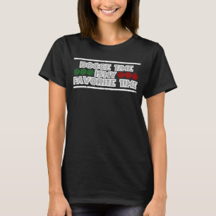 Bocce Time Is My Favourite Time Bocce Ball Player T-Shirt