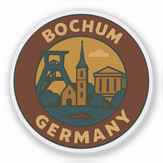 Bochum Germany City Art (Front)
