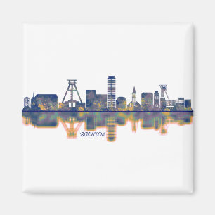 Bochum Skyline Magnet