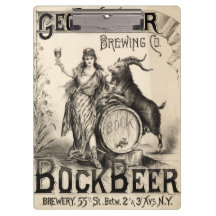 Bock Beer Brewing Co. Vintage Cool Home Brewer