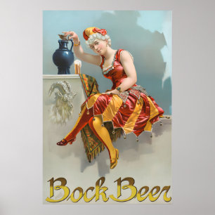 Bock Beer Poster