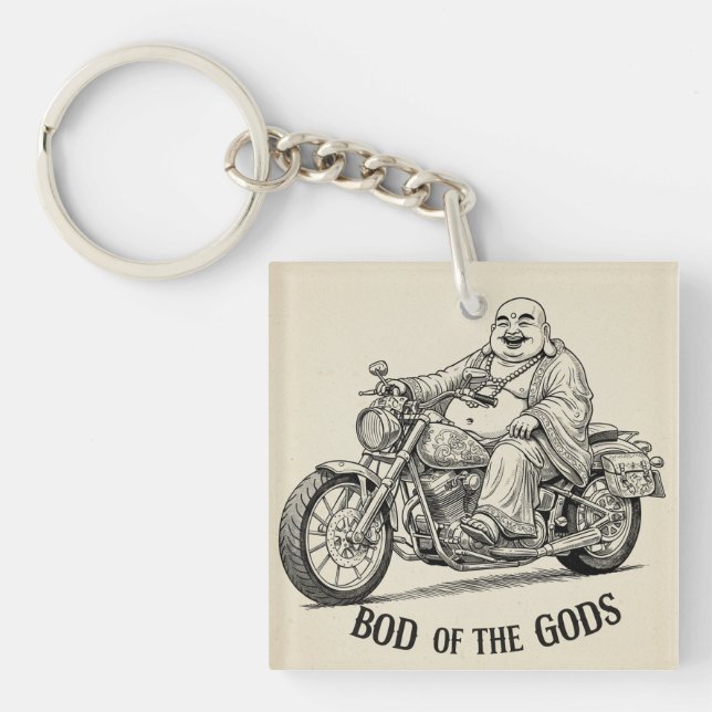 Bod Of The Gods Keychain (Front)