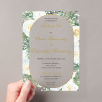 Boda de oro elegante editable