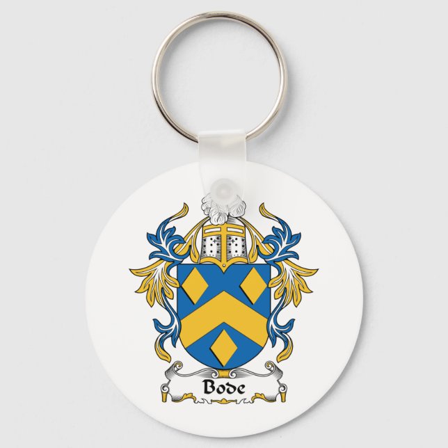 Bode Family Crest Keychain (Front)