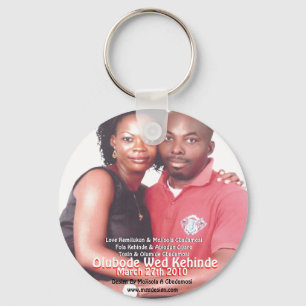 bode Wed Kehinde design mojisola A Gbadamosi Keychain