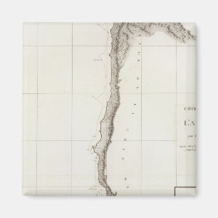 Bodega Bay California to Cape Lookout Oregon Magnet