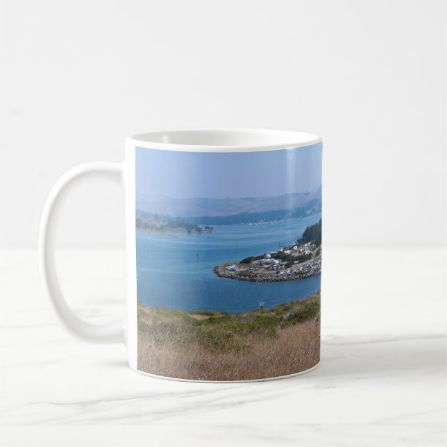 Bodega Harbour and Doran Park Coffee Mug (Left)