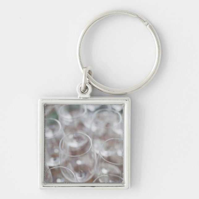 Bodega Marques de Riscal winery, wine tasting Keychain (Front)