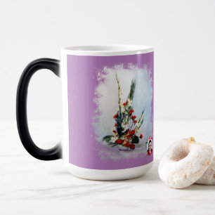 Bodegón de flores magic mug