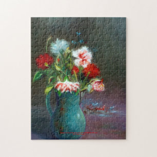 Bodegón de flores/Still life of flowers Jigsaw Puzzle