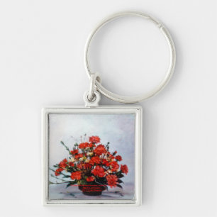 Bodegón de flores/Still life of flowers Keychain