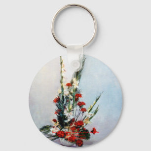 Bodegón de flores/Still life of flowers Keychain