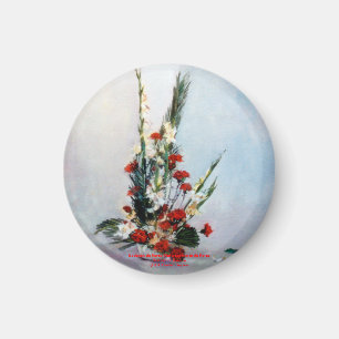 Bodegón de flores/Still life of flowers Magnet