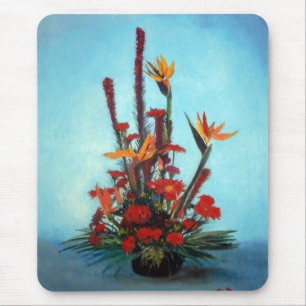 Bodegón de flores/Still life of flowers Mouse Pad