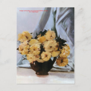 Bodegón de flores/Still life of flowers Postcard