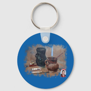 Bodegón/Natureza morta/Still life Keychain