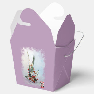 Bodegón of flowers/Still life of flowers Favor Box